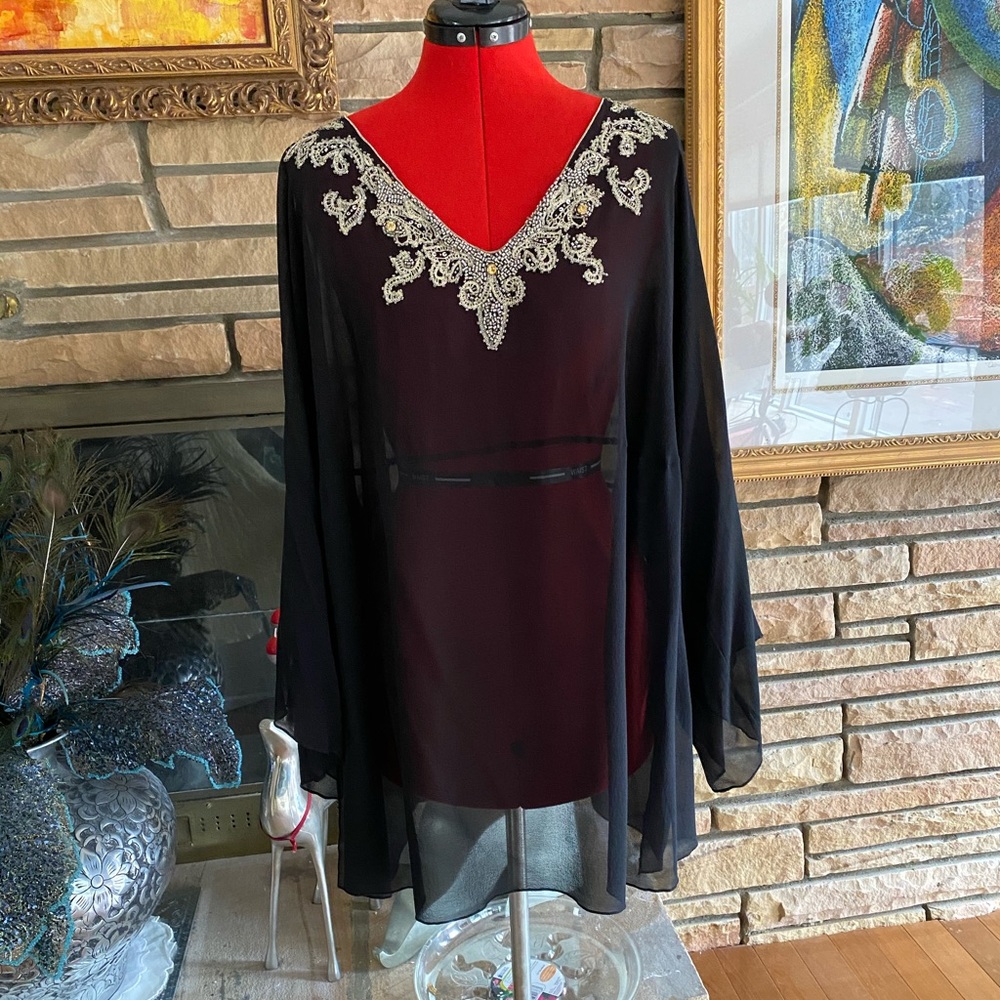👚Dana Buchanan 100% Silk Top - Picture 2 of 6